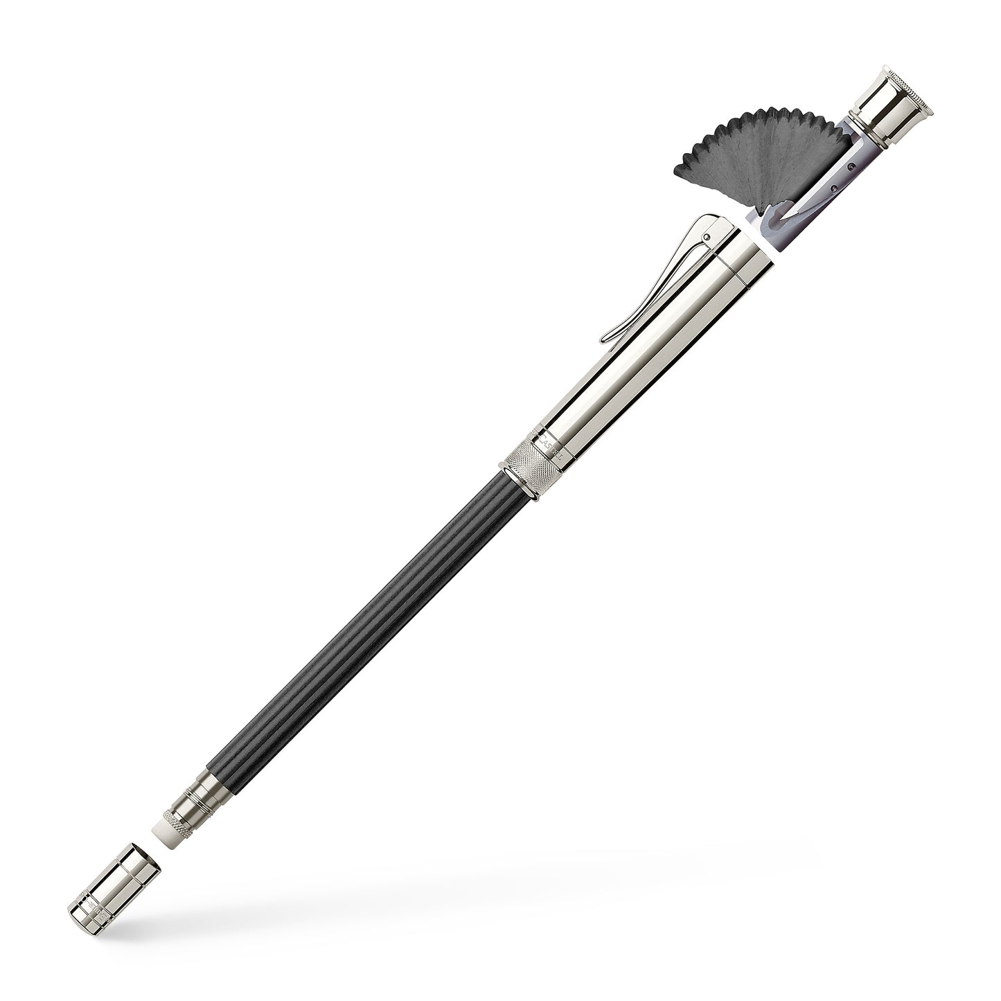 Perfekter Bleistift, platiniert, Schwarz